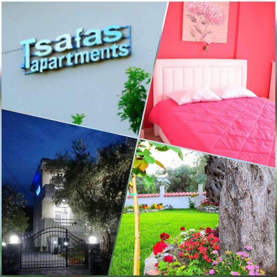 Апартаменты Tsafas Αpartments Тасос Экстерьер фото